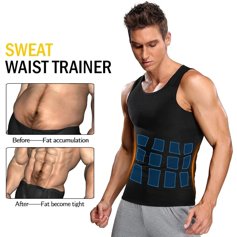 Men's Premium Slimming Shapewear Sauna Tank Top