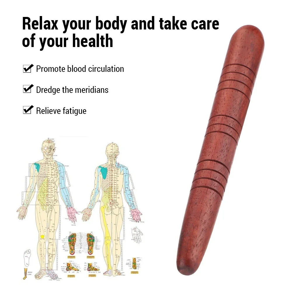 Physiotherapy Massage Wooden Stick