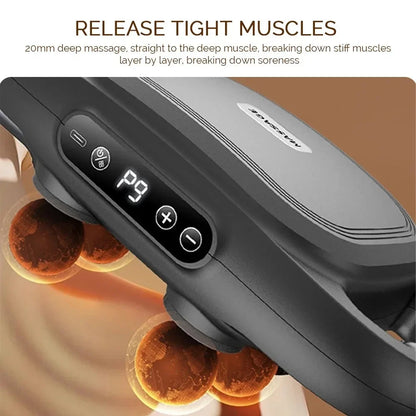 Six-Head Fascia Gun Muscle Massager