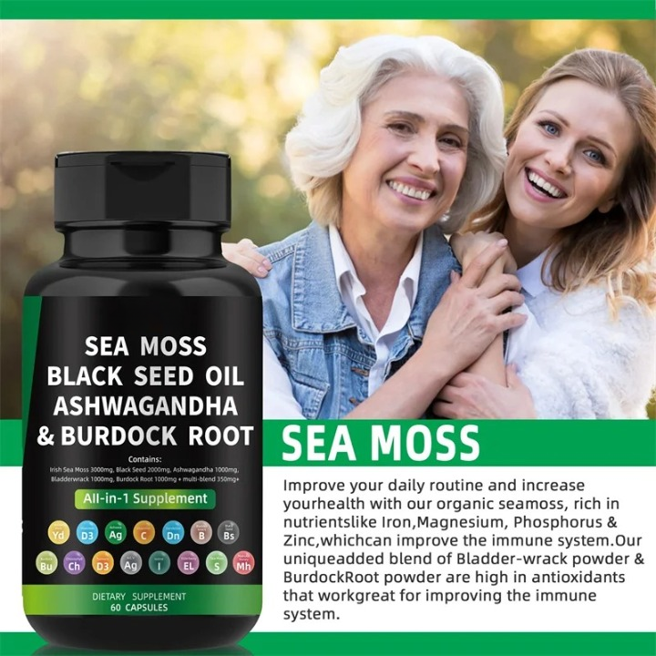 Sea Moss Black Seed Oil