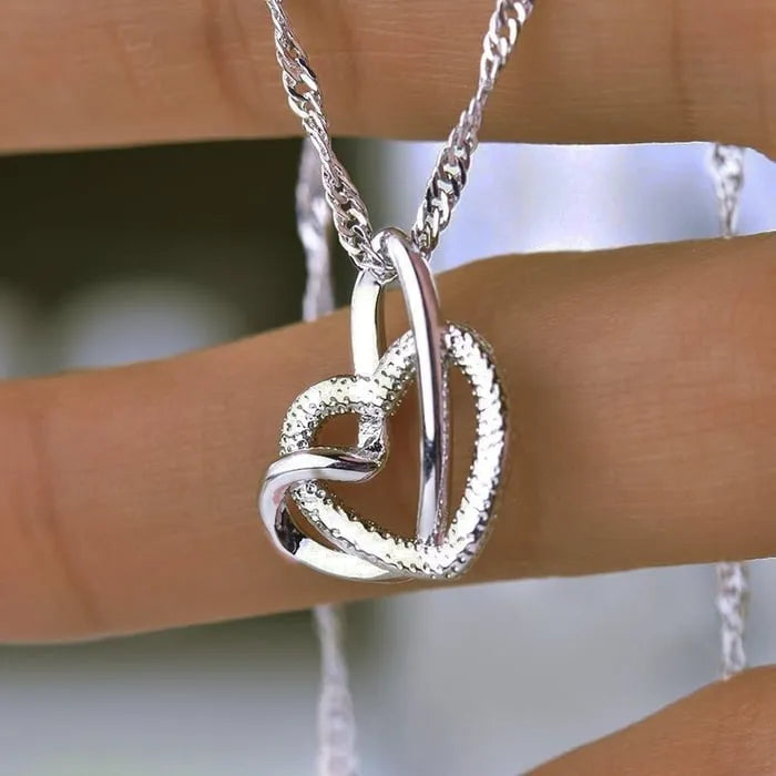 Interlocking Heart Necklace