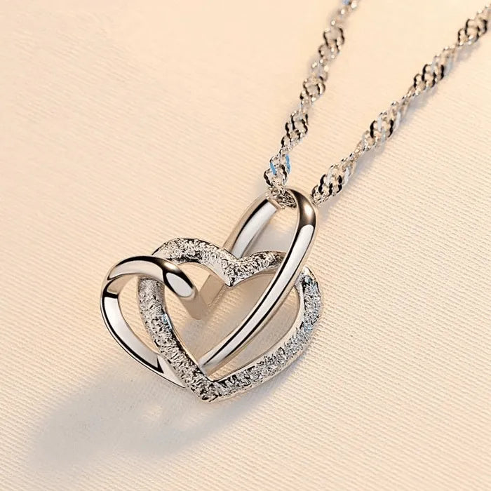 Interlocking Heart Necklace