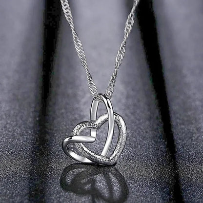 Interlocking Heart Necklace