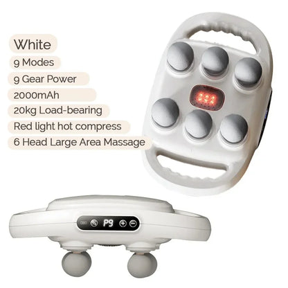 Six-Head Fascia Gun Muscle Massager